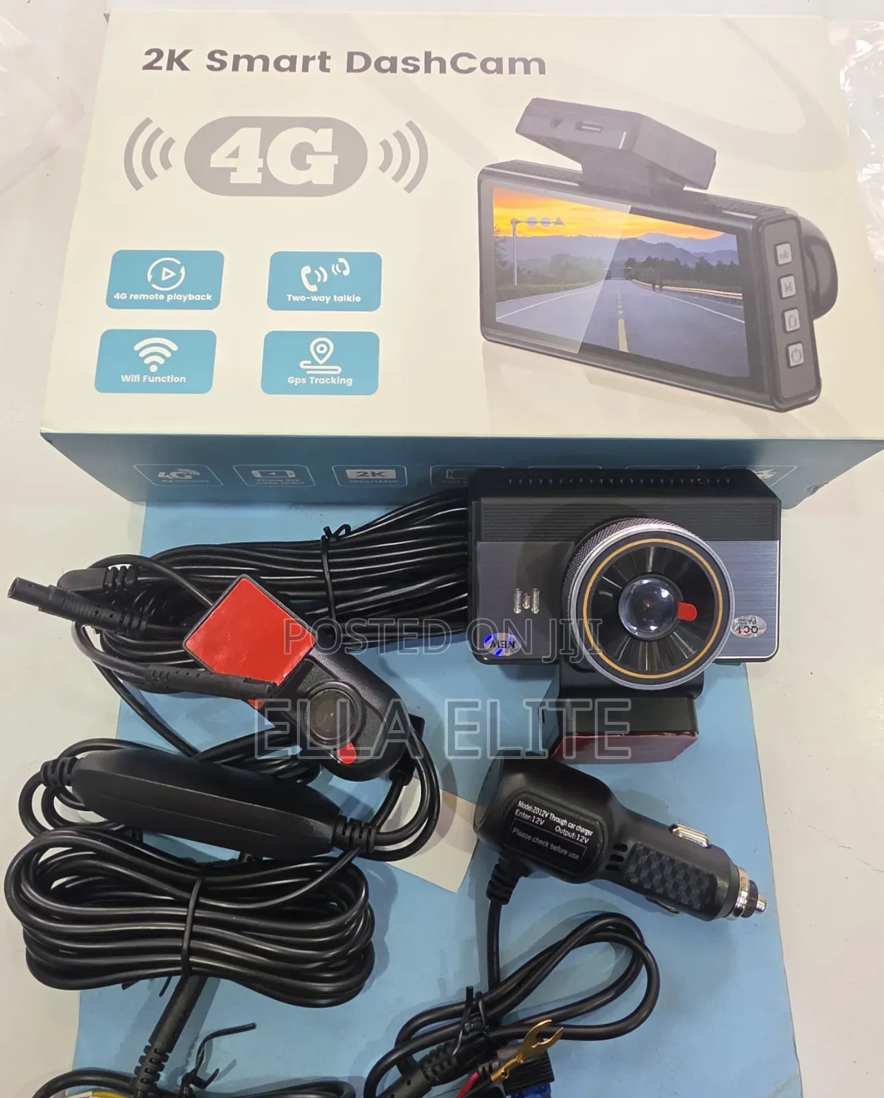 P83 4g Dual Lens Dash Camera With GPS