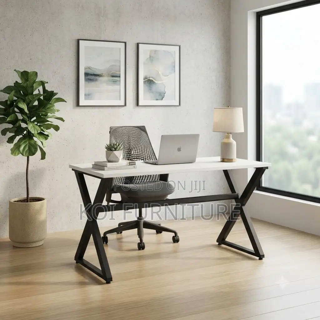 Office Desk; 1.2 Meter Wooden Computer Desk for Home and Office Use