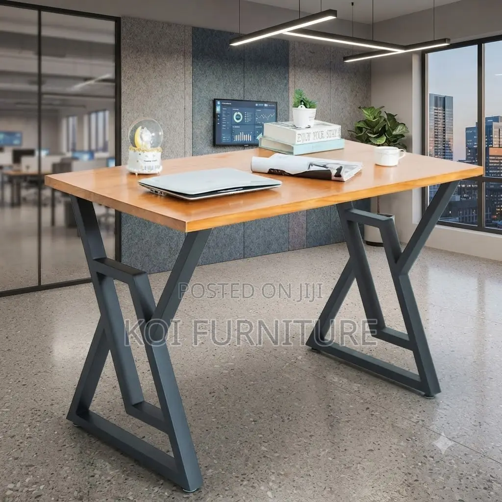 Office Desk; 1.2 Meter Wooden Computer Desk for Home and Office Use