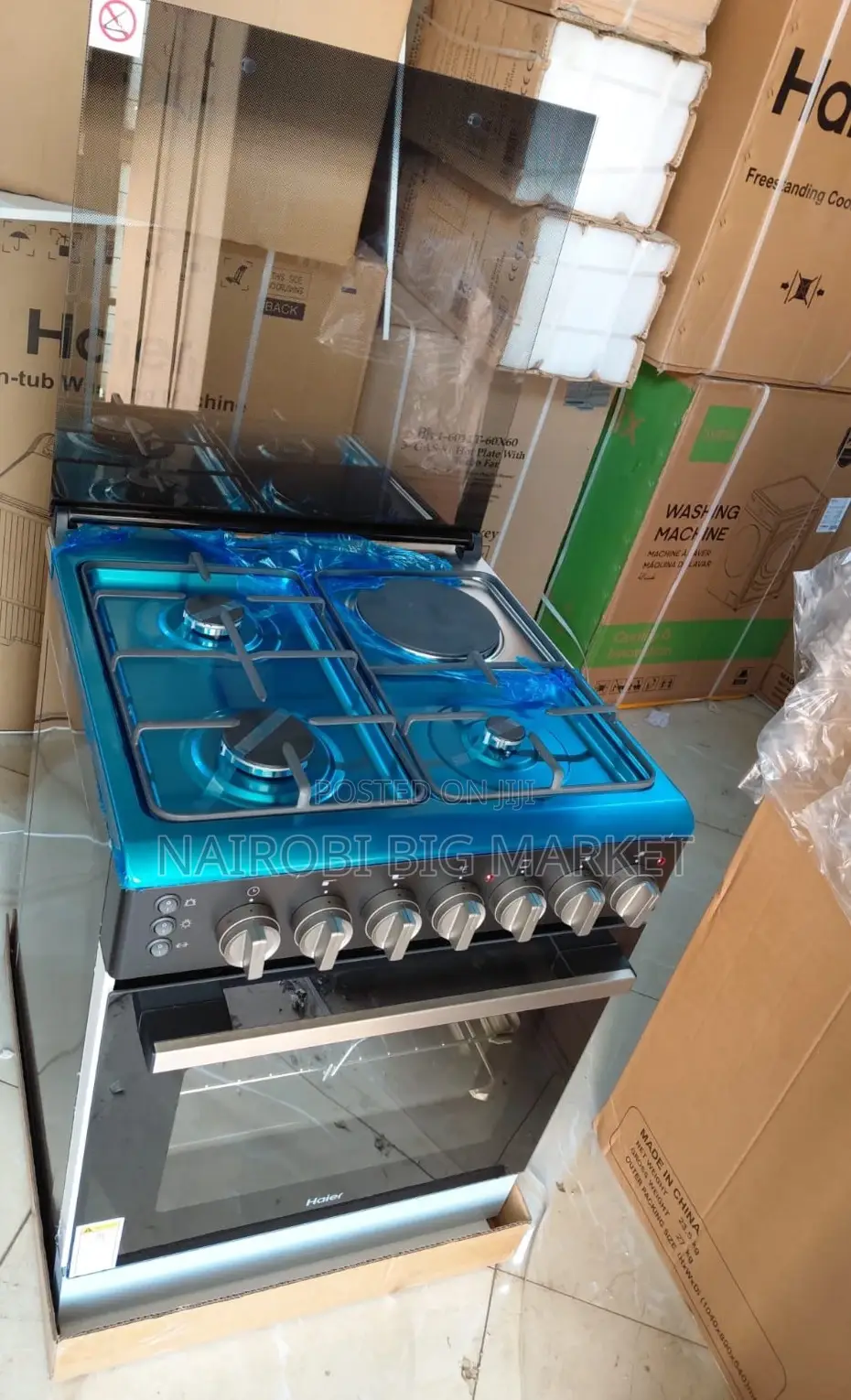Haier 60 by 60 3g + 1e (Hre6313cdrmb) No Gas Sensor