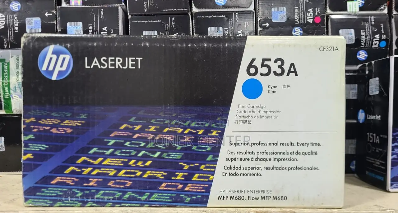 Hp 653a Cf320a Original Black Toner