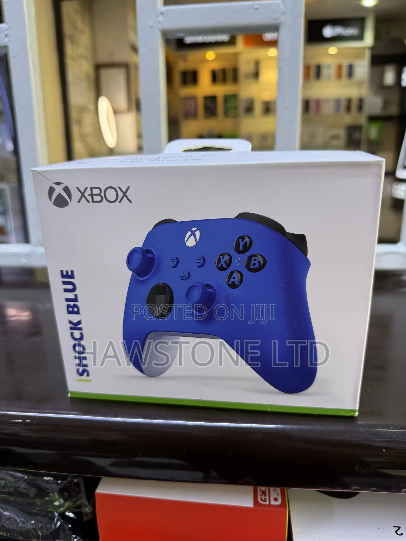 Xbox Wireless Shock Blue Pad