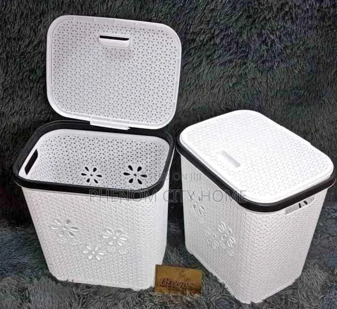 Dirty Clothes Plastic Baskets Available