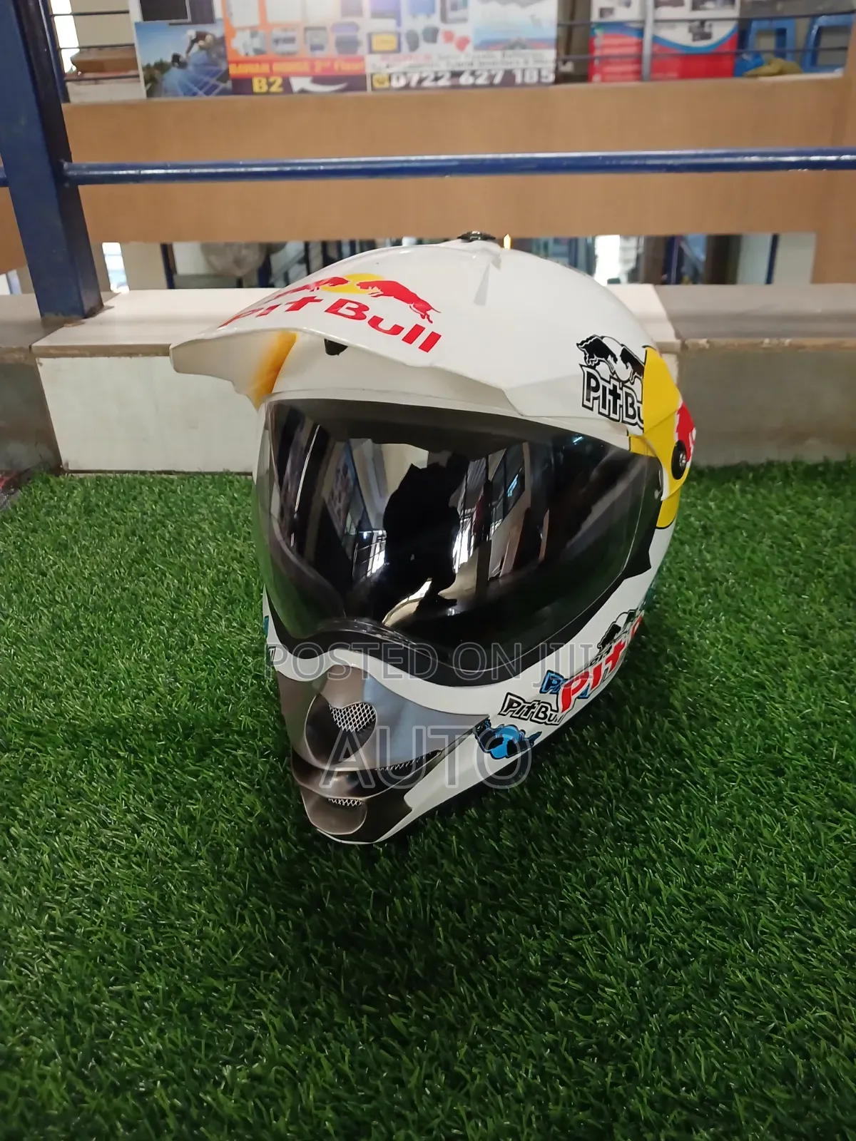 Pitbull Motorbike Helmet | Full Face Safety Riding Helmet