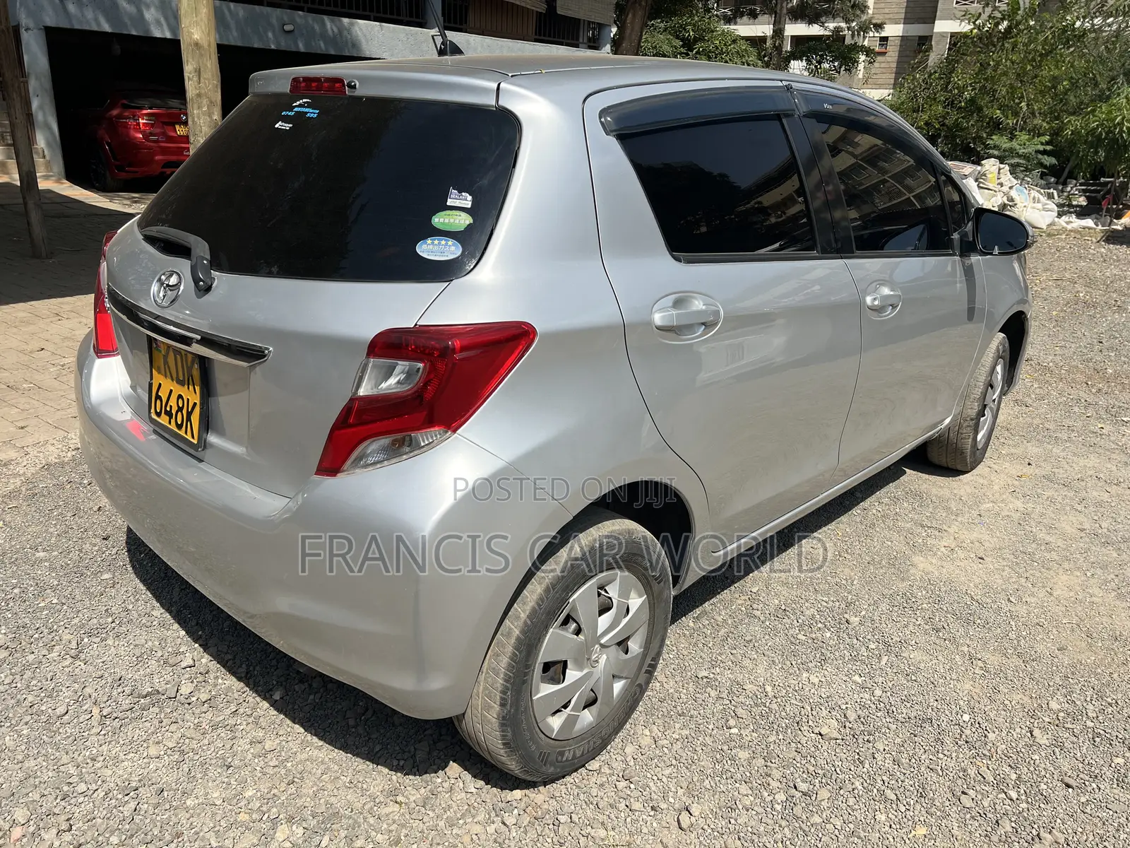 Toyota Vitz 2016 Silver