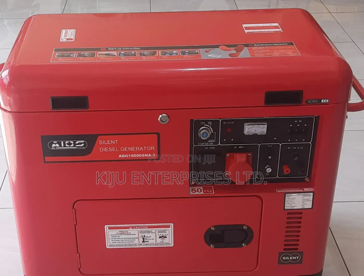 Aico Japan 10kva Silent Diesel Generator With Ats Single Three Phase