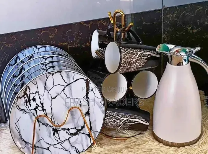 13pcs Dinner Set Luxury Marble Pattern Dinner Set