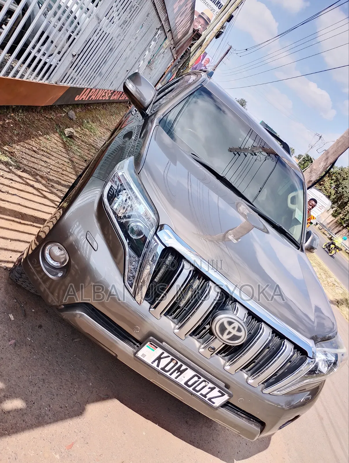 Toyota Land Cruiser Prado 2017 Gray