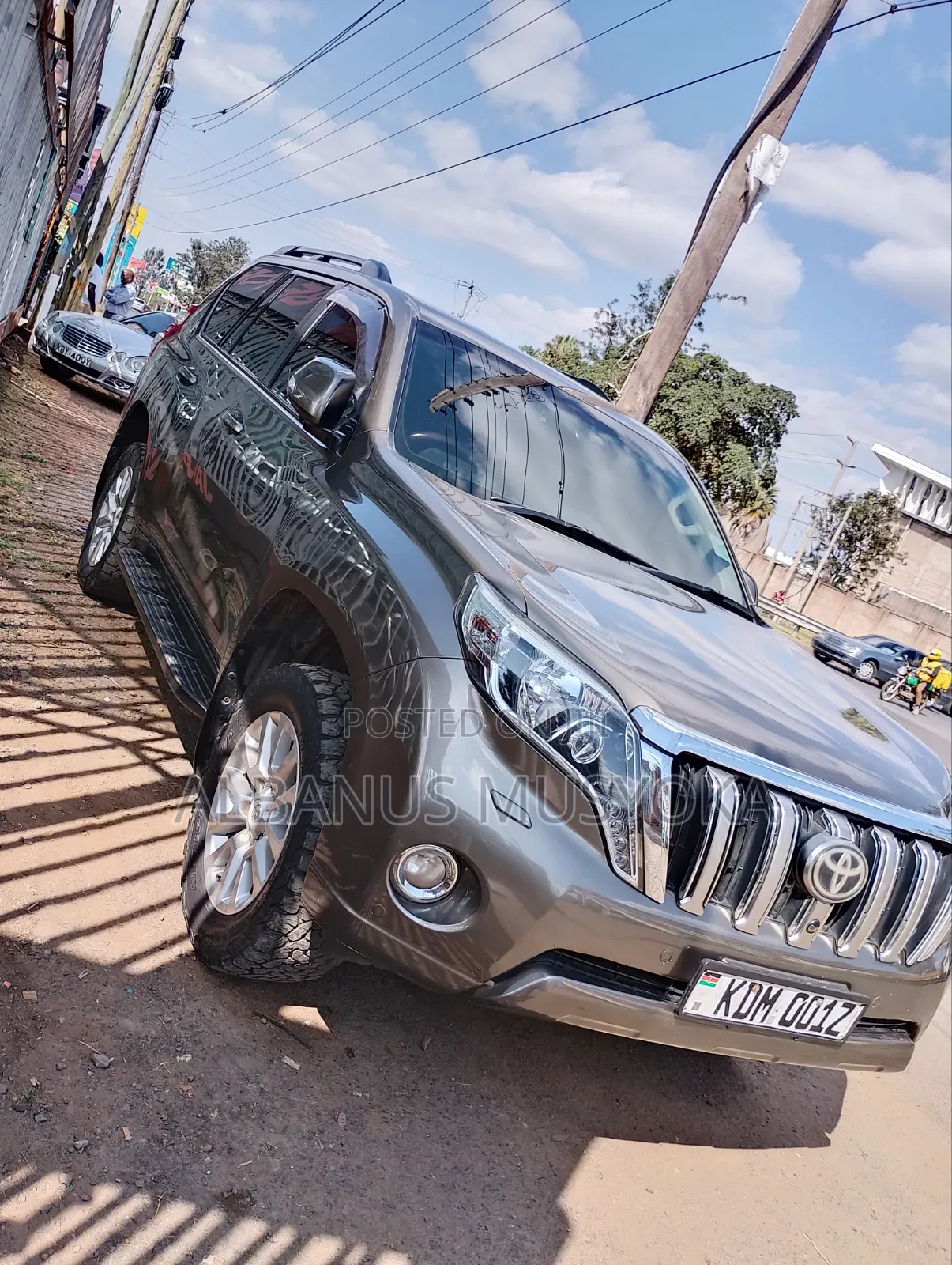 Toyota Land Cruiser Prado 2017 Gray