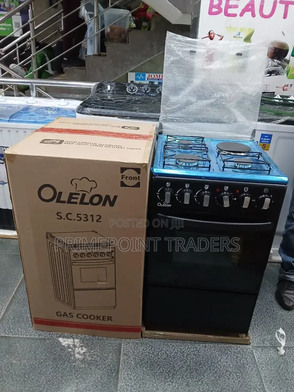 Olelon Cooker 50*55 3+1 Electric Reliable Cooking With Modern Conveni
