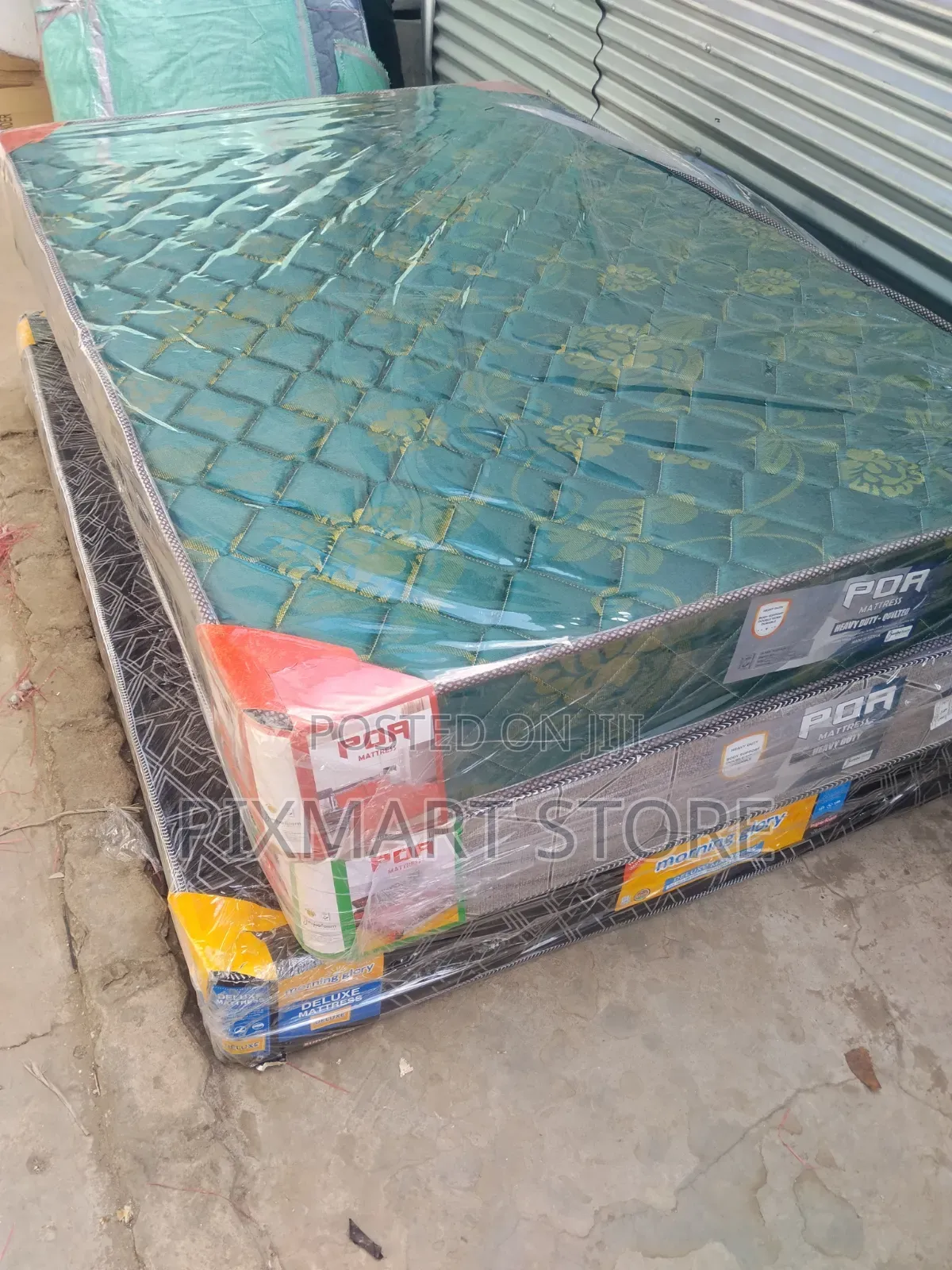 Jumbo Poa Luxury Quilted Mattress 8 Inches 4x6
