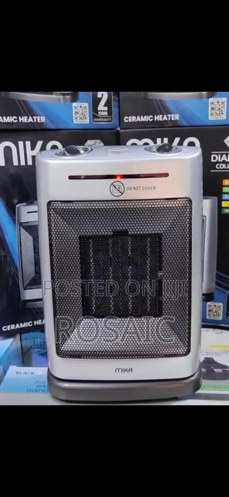 Mika Mh201 - Ceramic Heater, 750w-1500w
