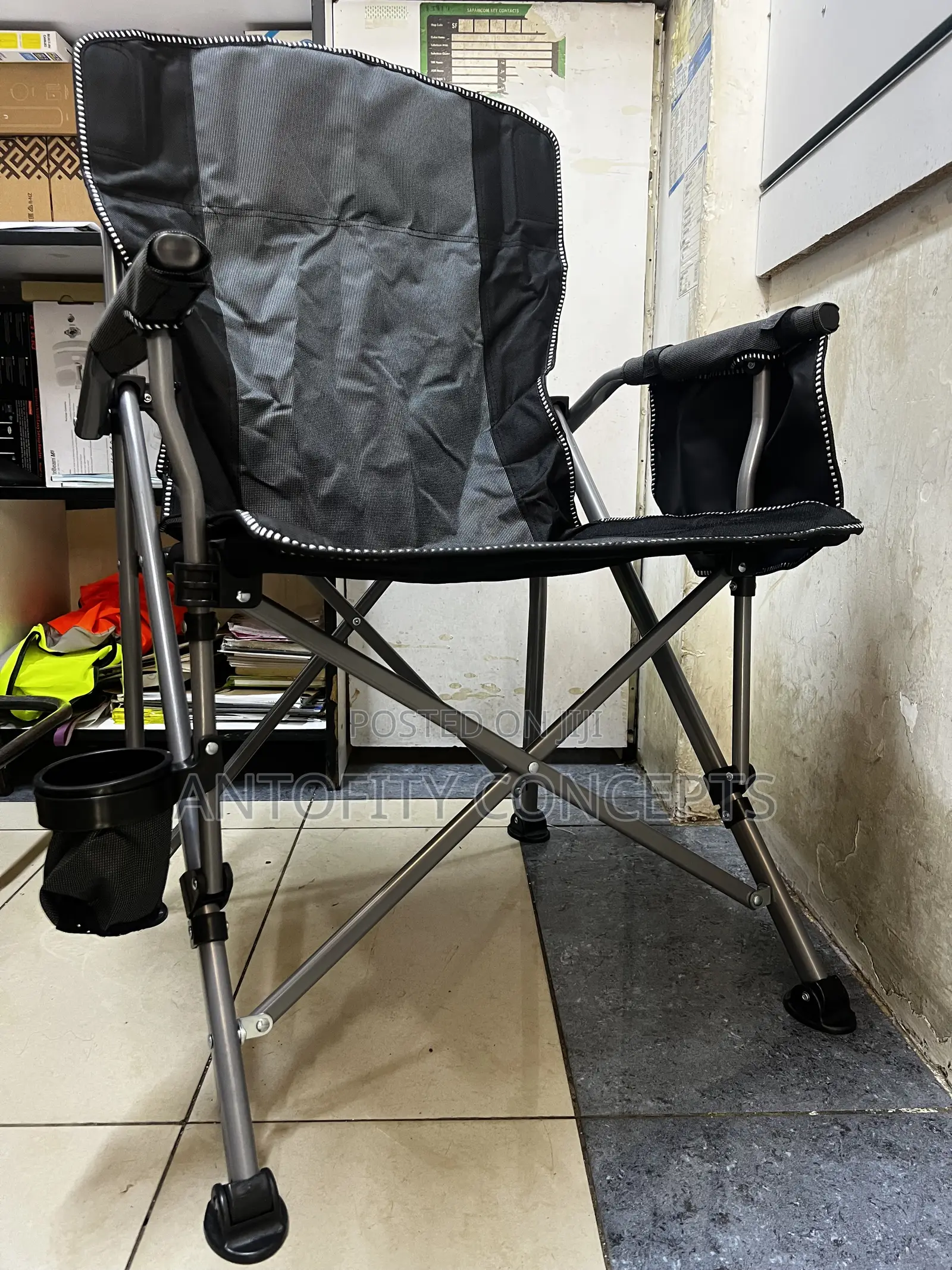 Heavy-Duty Folding Camping Chair