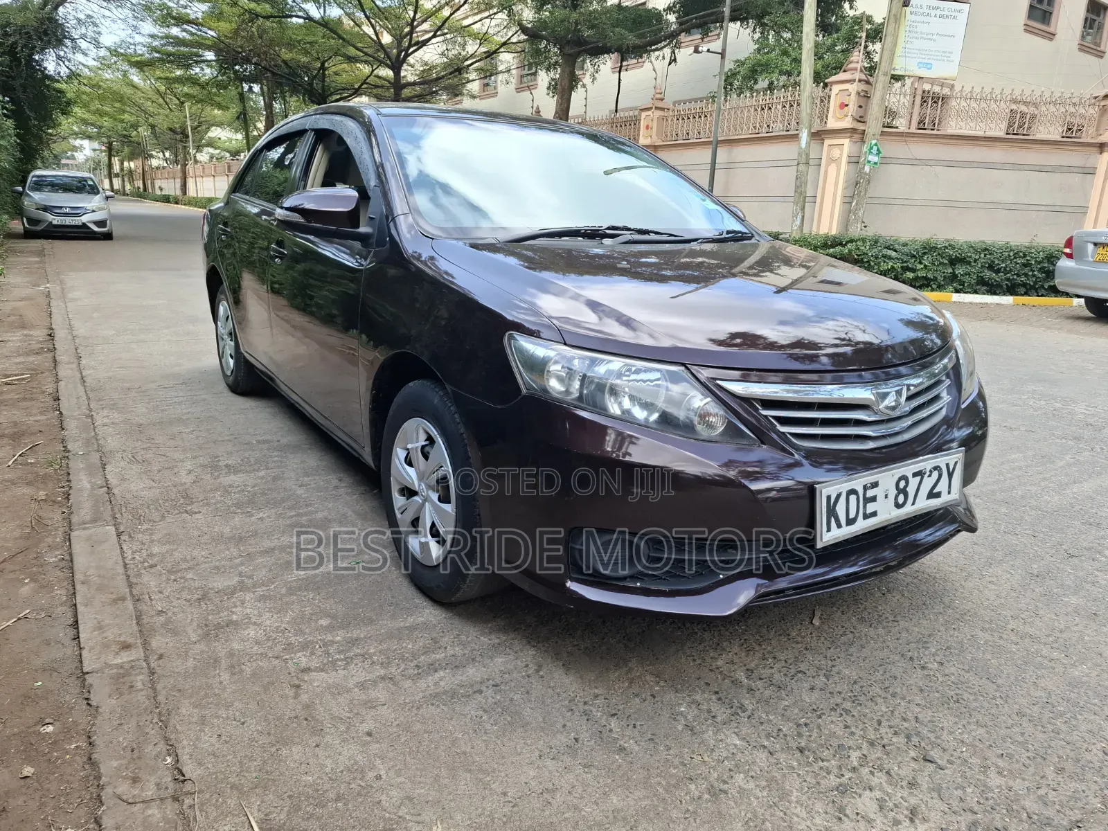 Toyota Allion 2014 Burgundy