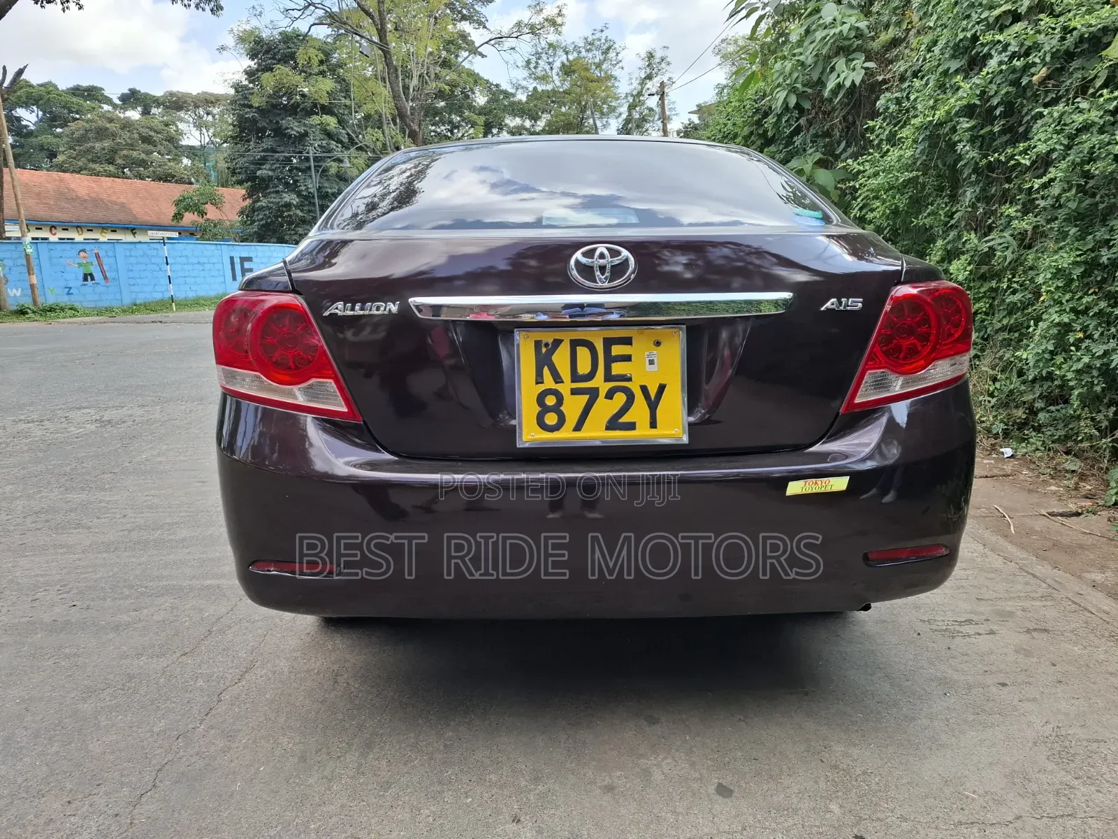 Toyota Allion 2014 Burgundy