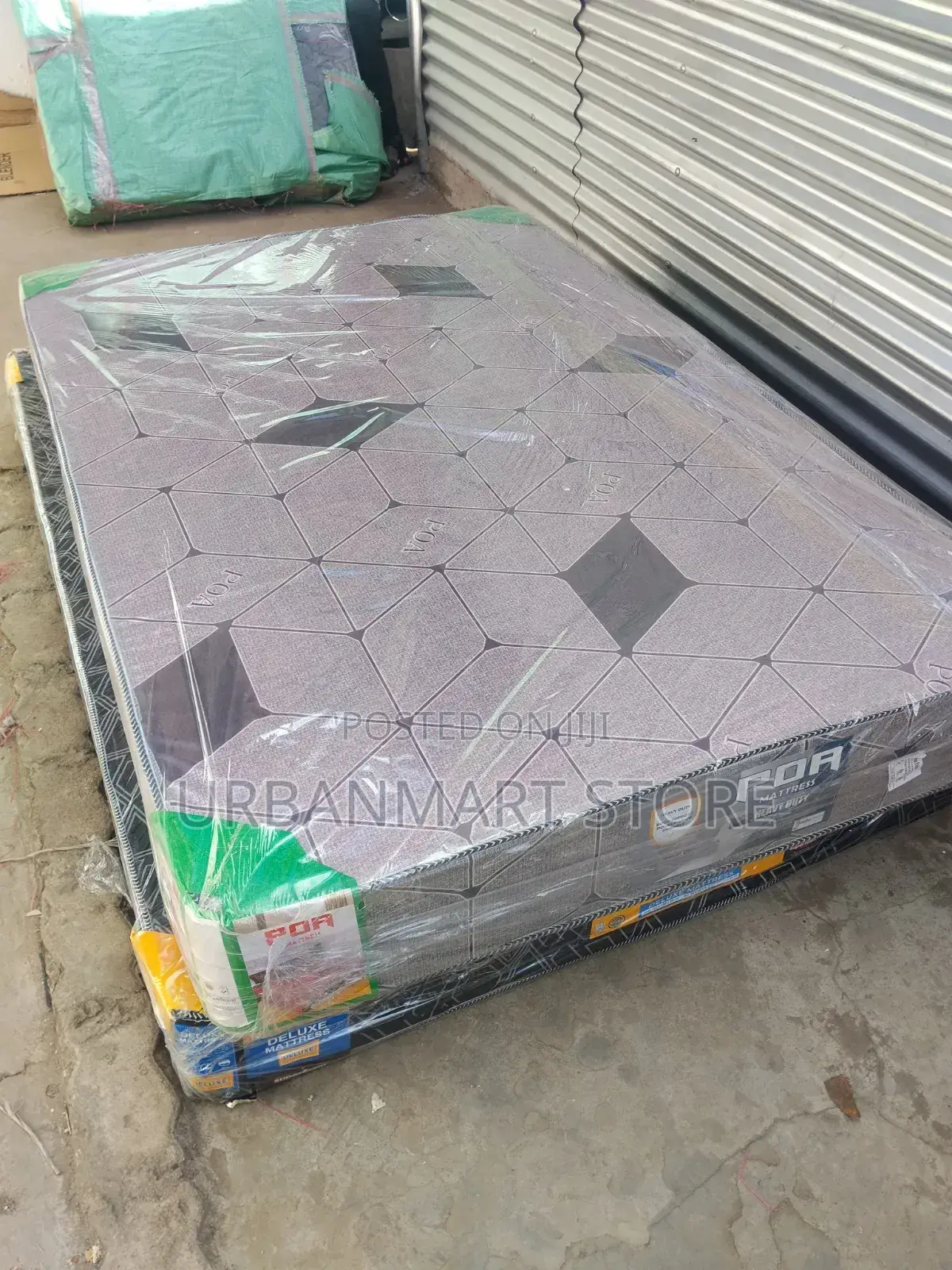 Jumbo Poa 4x6 High Density Foam Mattress 8 Inch Plain