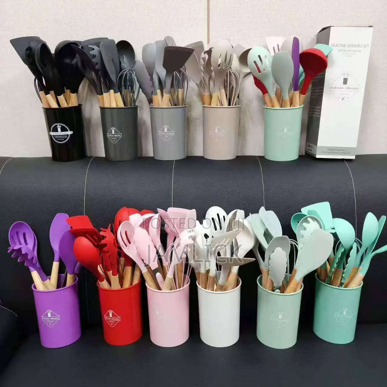 11-Piece Silicone Cutlery Set – Cv