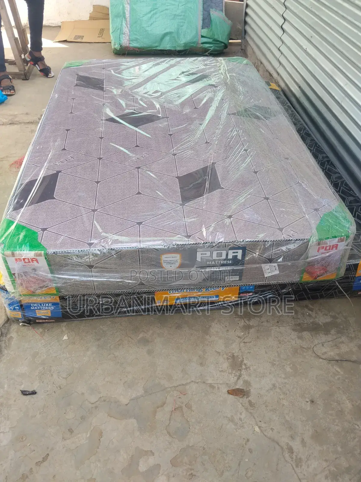 Jumbo Poa Foam Mattress 4 by 6 High Density Comfort- 8 Inches