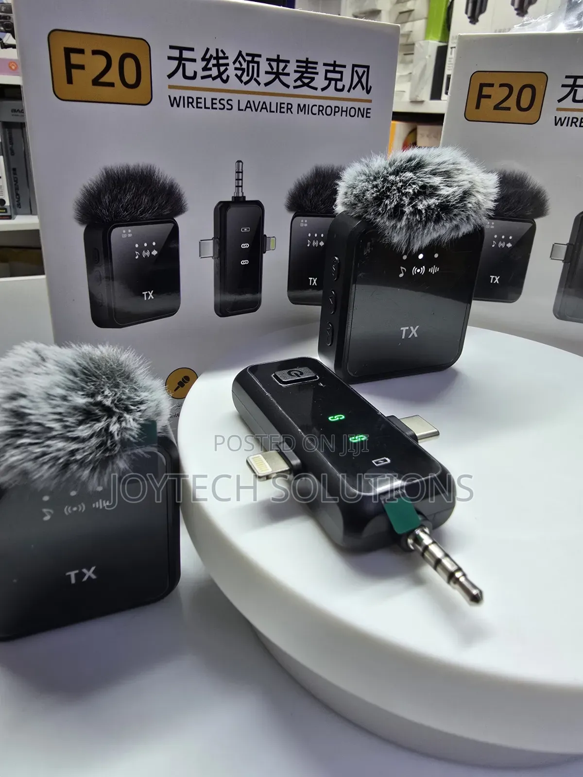 Wireless Lapel Microphone for Android, iPhone DSLR Cameras