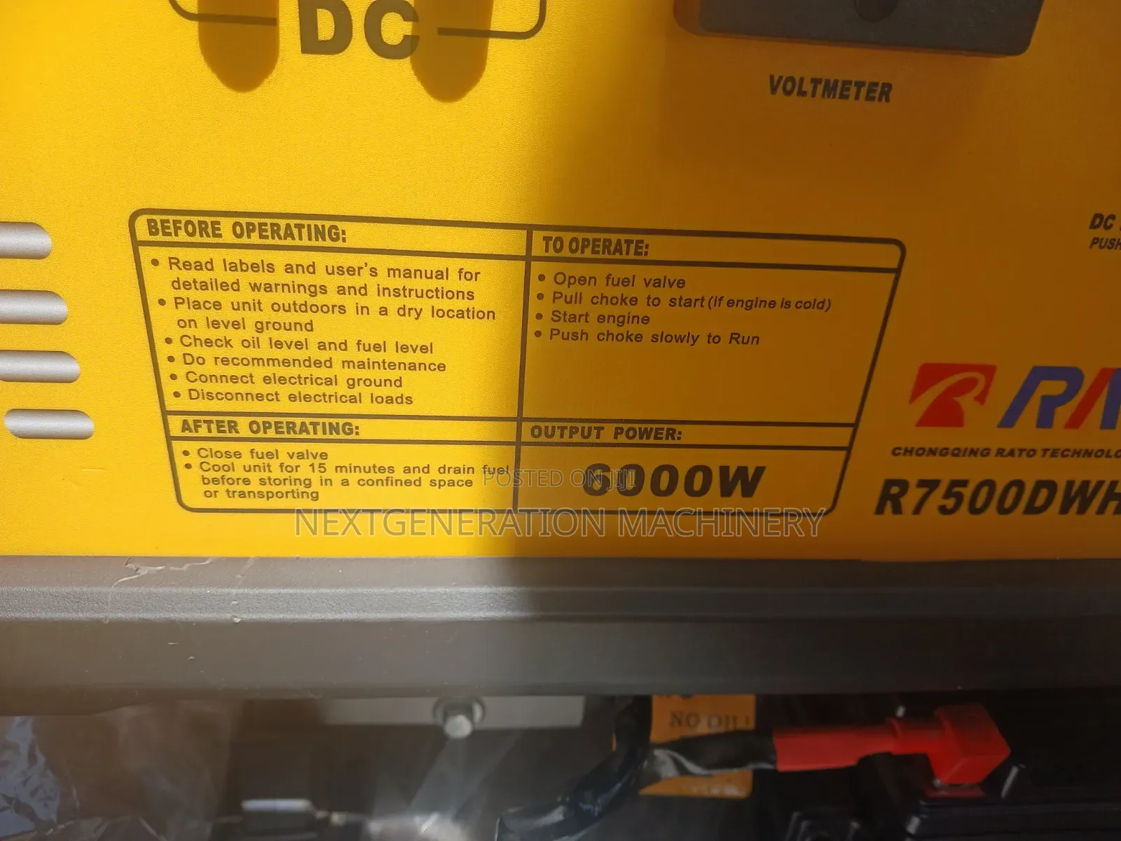 5kw Portable Generator