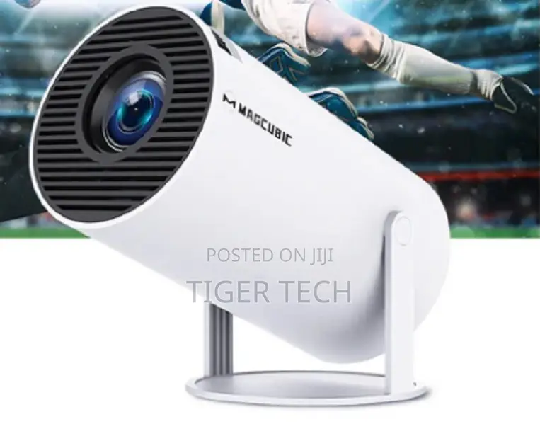 Hy300 Plain Portable Smart Projector Android 12.0 With 150 Ansi White