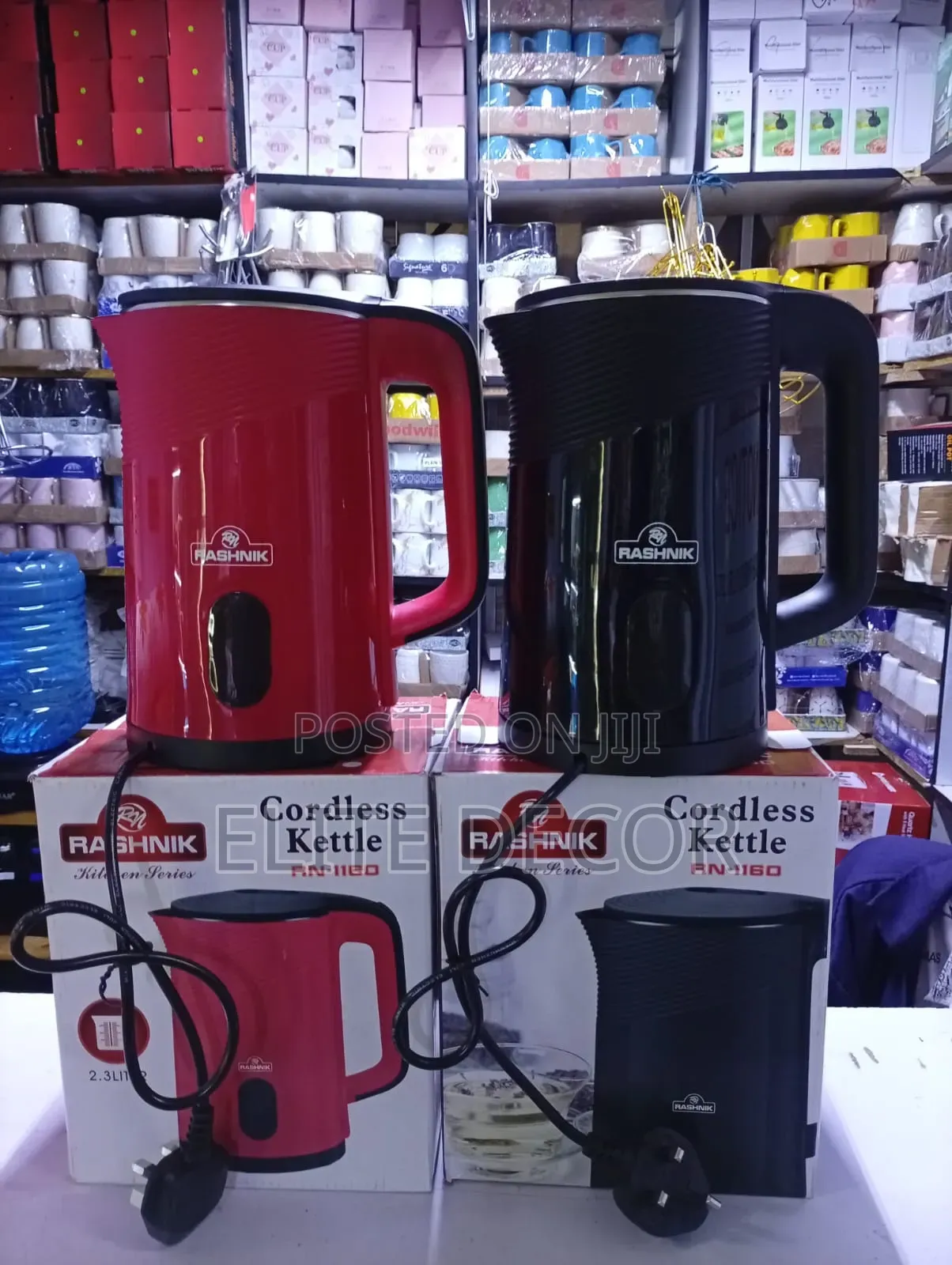 New Rashnik 2.3l Electric Kettle – Fast Boil, Durable Stylish Design