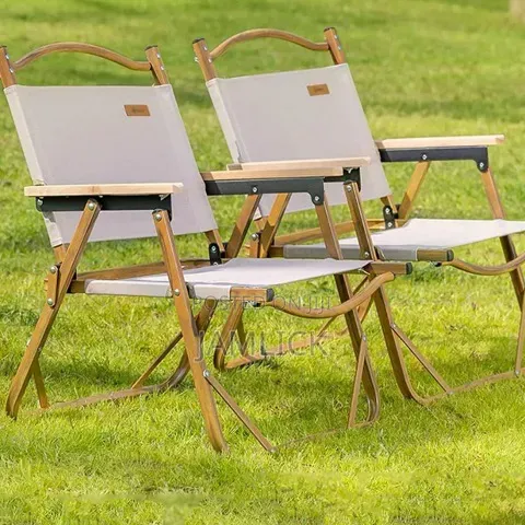 Premium Foldable Camping Chair Portable Outdoor Seat – Gn