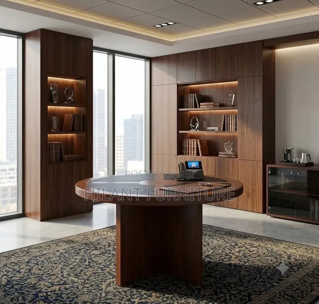 1.2m Round Boardroom Table