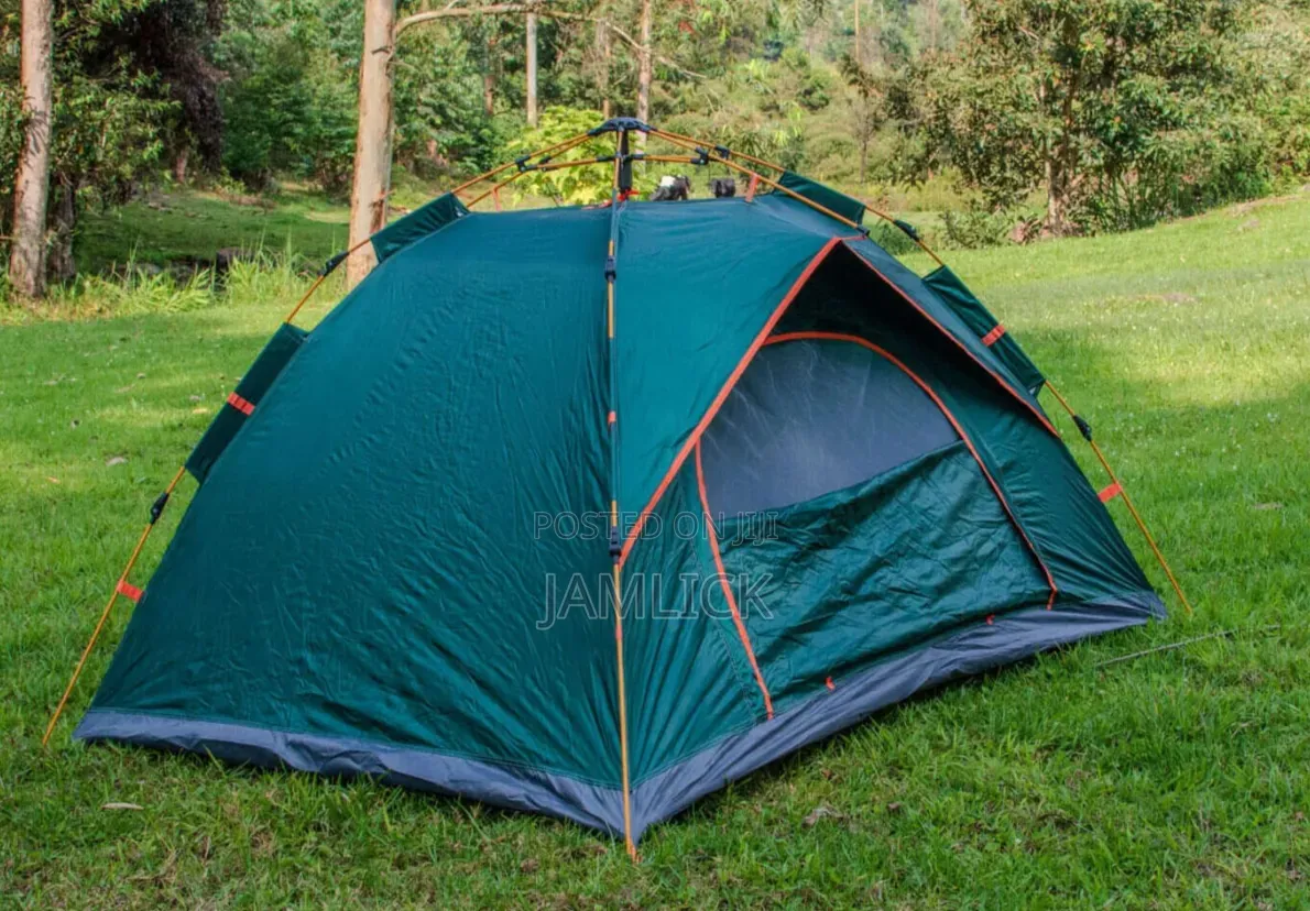 Automatic 3–4 Person Camping Tent for Outdoor Adventures – Gn