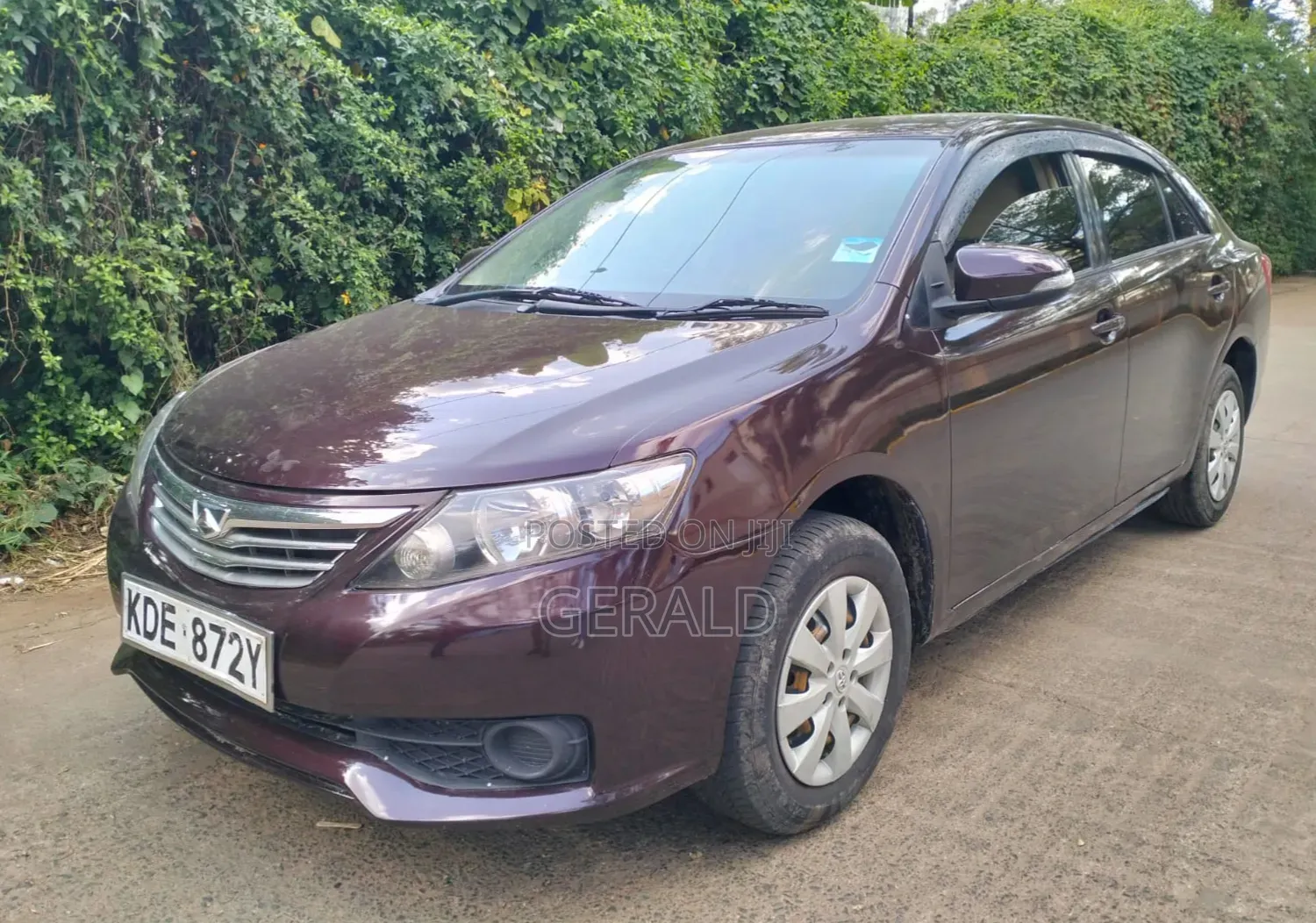 Toyota Allion 2014 Maroon