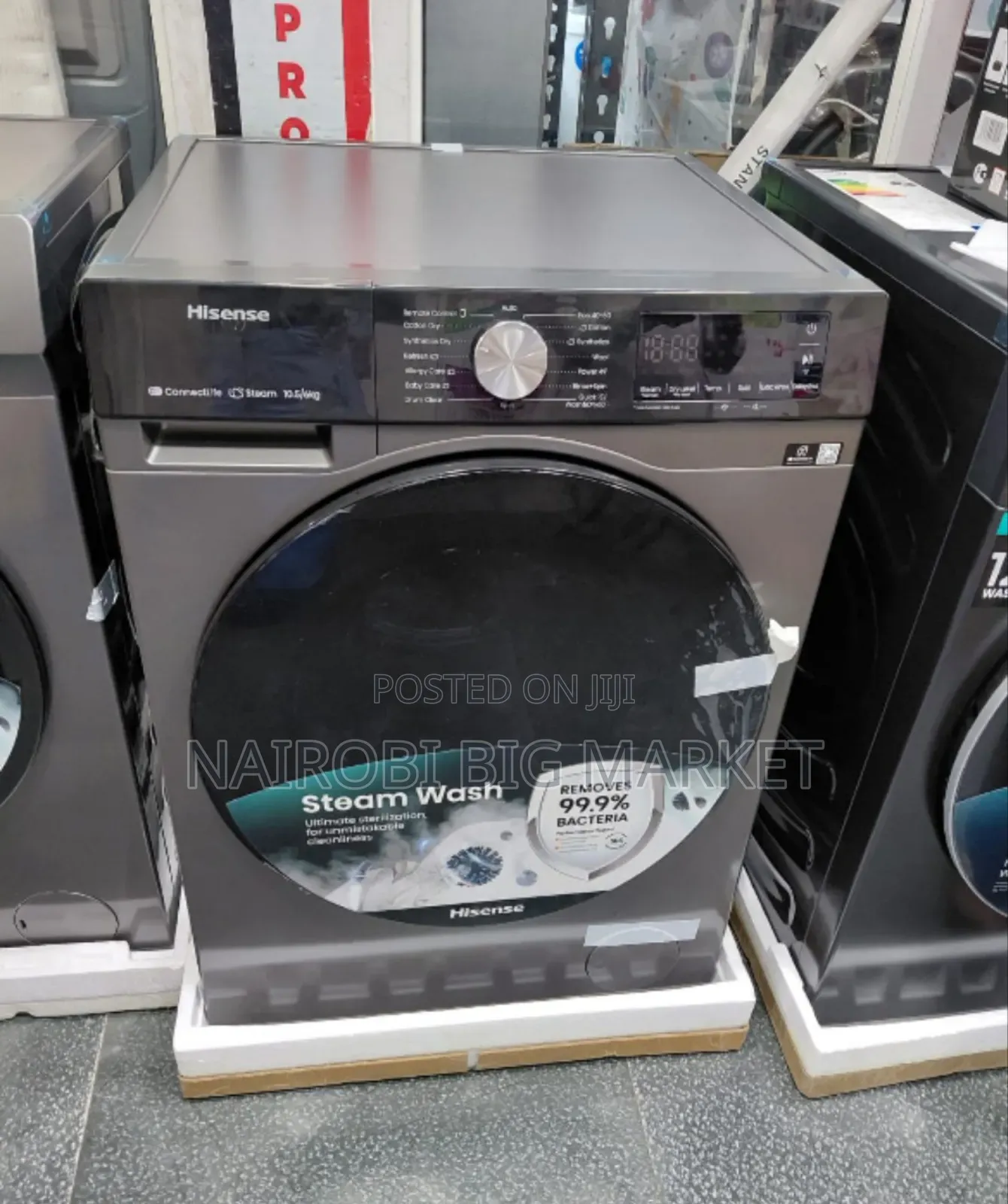 Hisense 10.5kg Wash and Spin Frontload Washing Machine