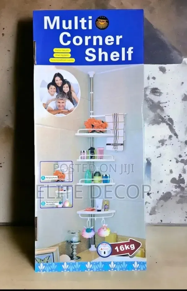 Multipurpose Corner Shelf 4 Tier Corner Shelf