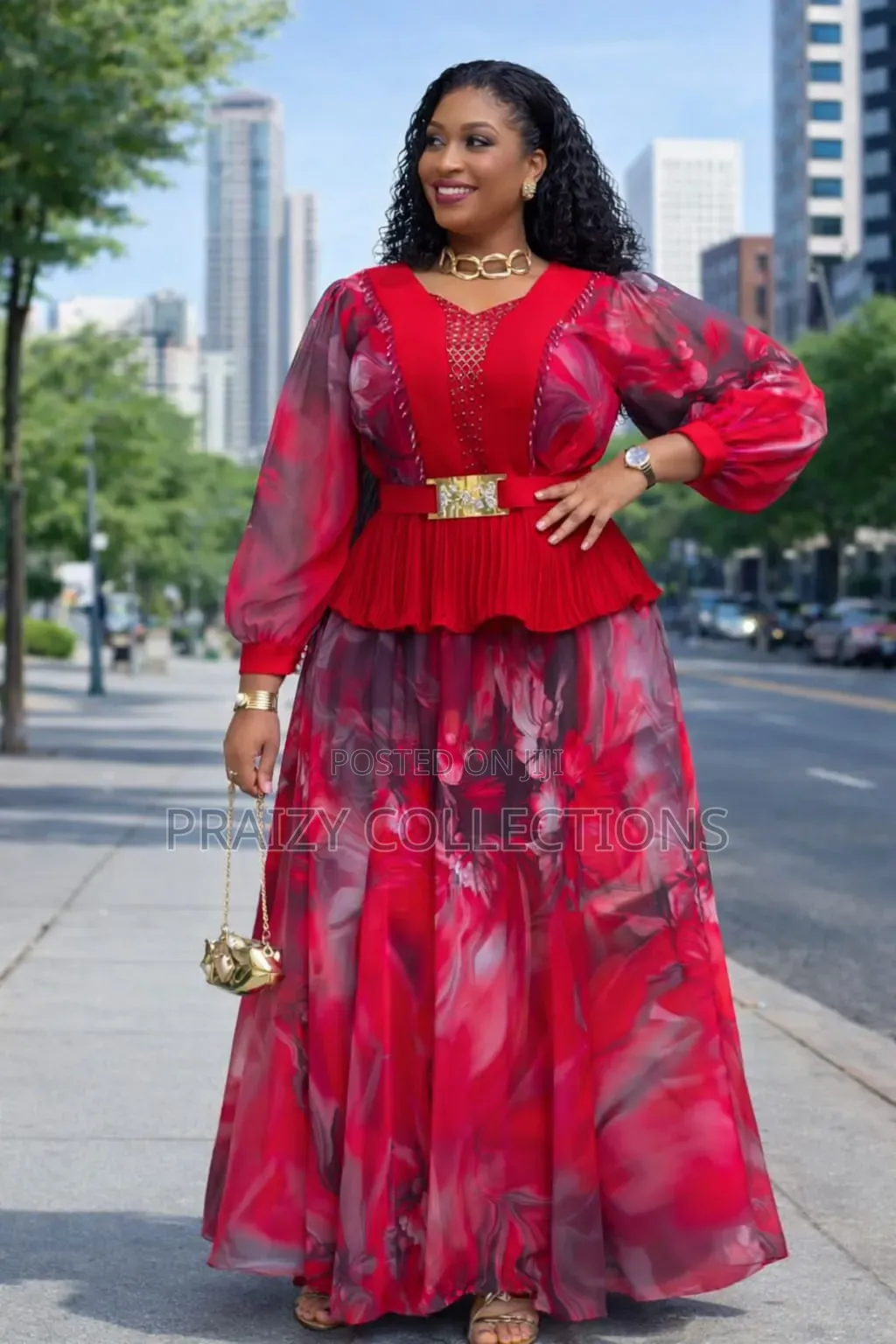 Elegant Maxi Occasion Dress
