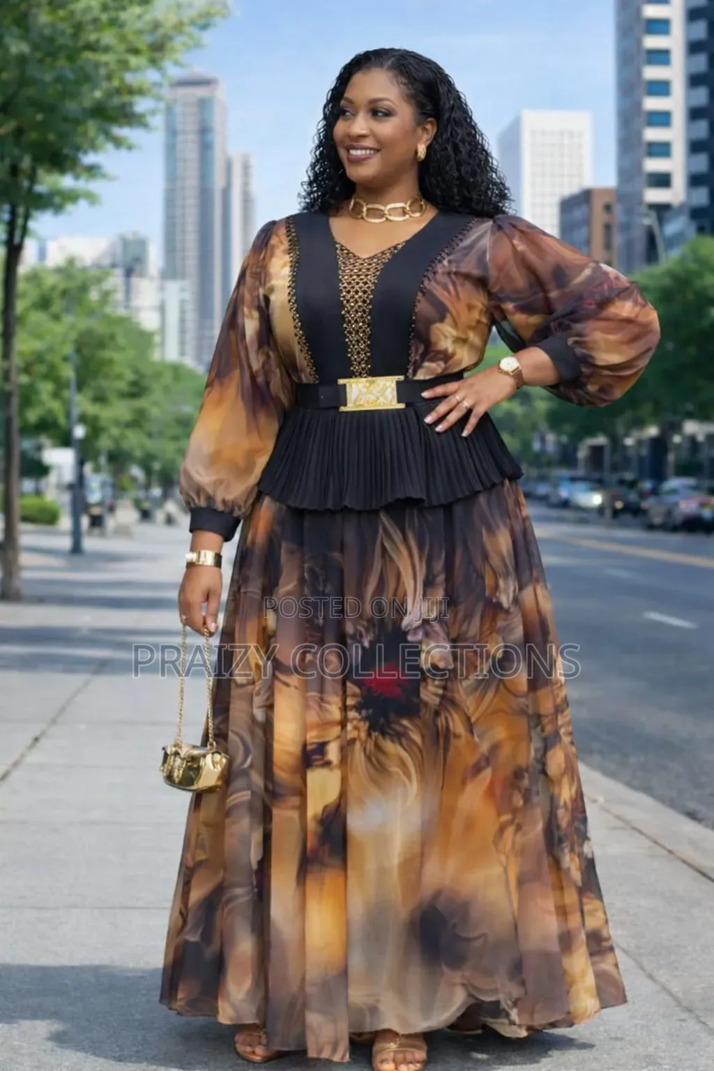 Elegant Maxi Occasion Dress