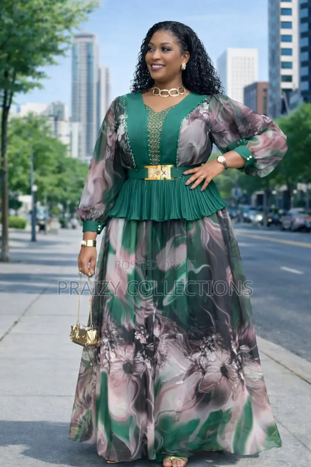 Elegant Maxi Occasion Dress