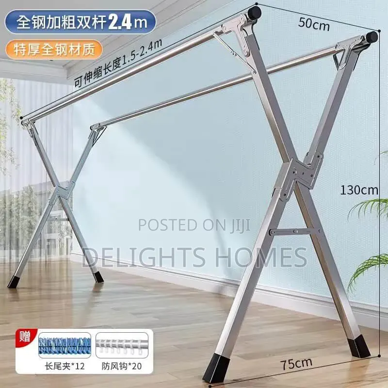 Stainless Steel Clothing Drying Rack -Be