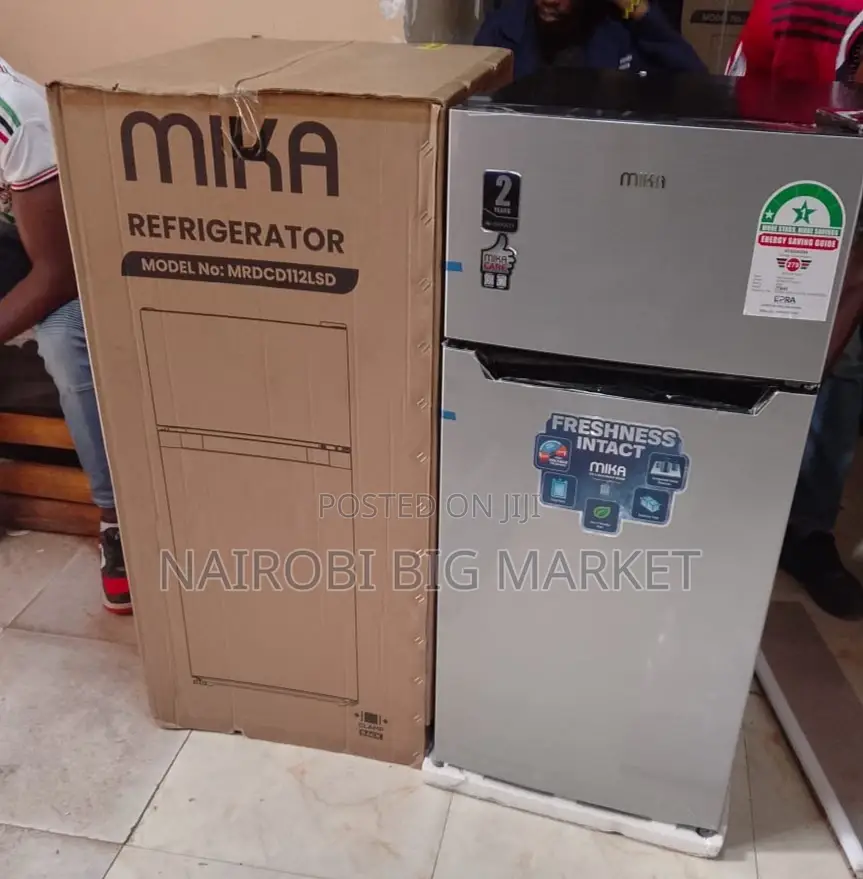 Mika 112 Litres Double Door Refrigerator