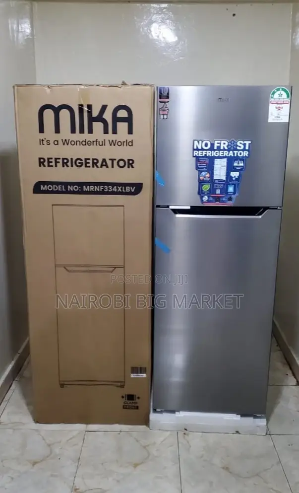 Mika 334 Litres No Frost Double Door Refrigerator