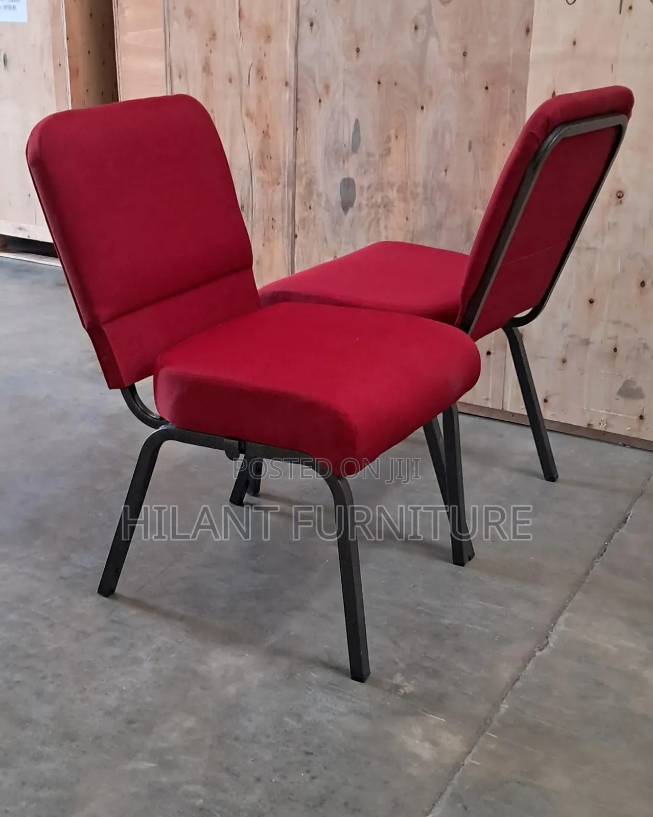Red Church Chair