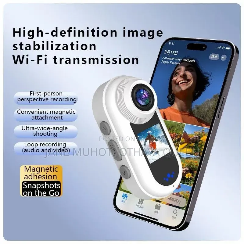 Thumb Camera 1080p Mini Camera