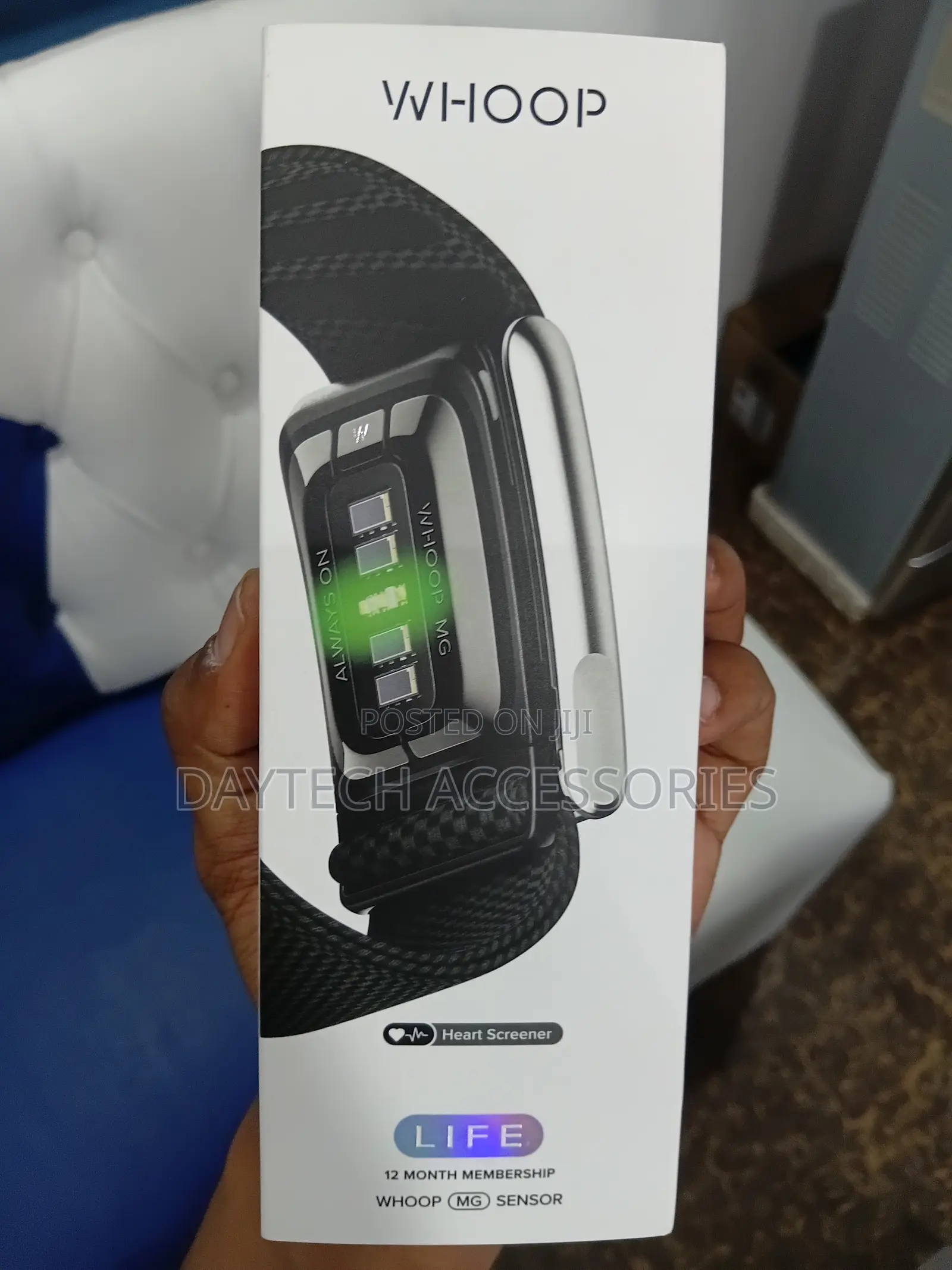 This Is a Whoop 5.0 Life Wearable Health and Fitness Tracker