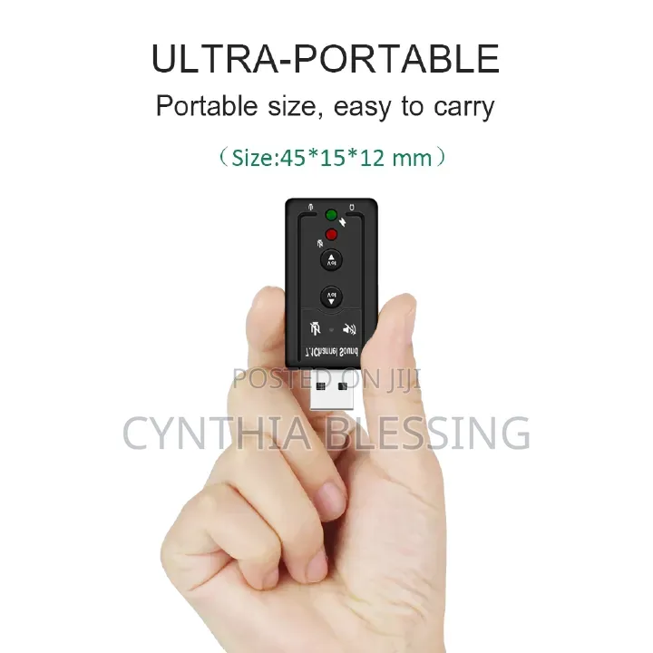 Usb Sound Card Usb to Jack 3.55 Mm