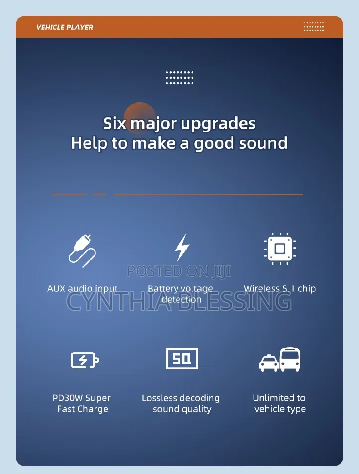 Bluetooth 5.1 Car Usb Phone Charger