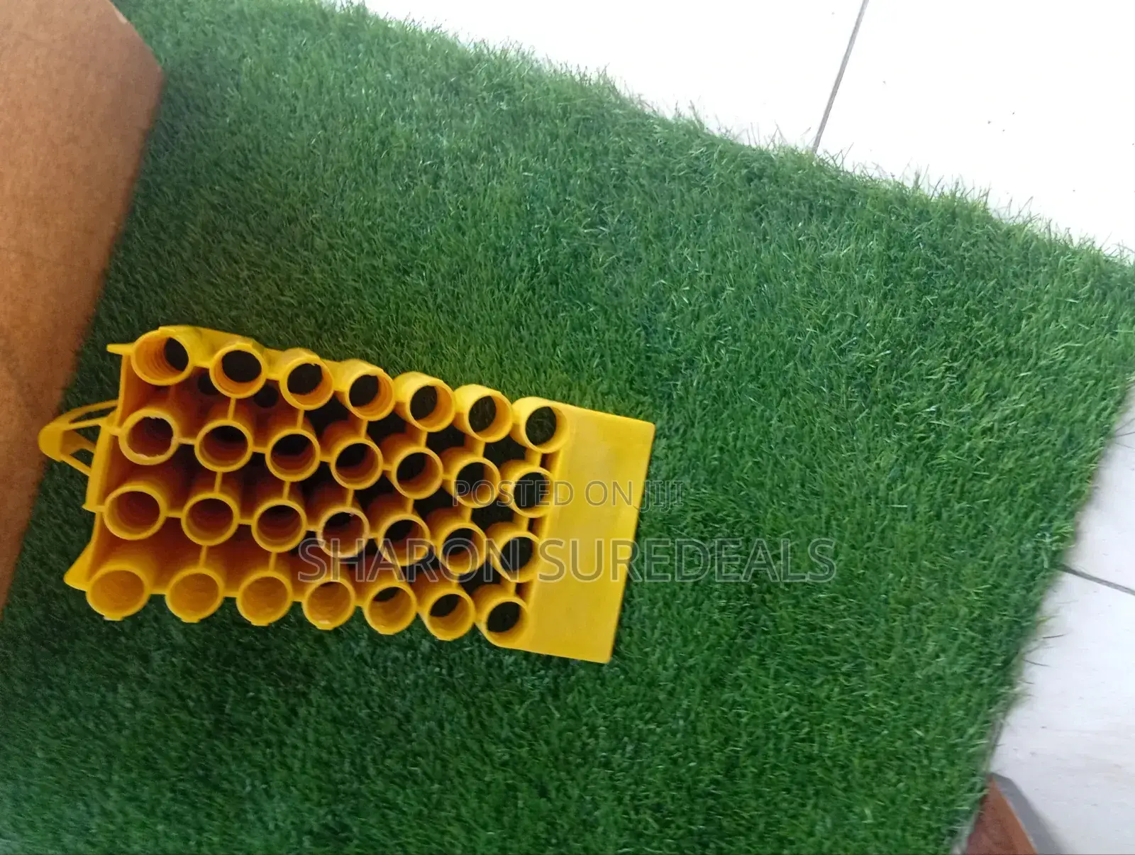 Heavy Duty Yellow Plastic Wheel Chock
