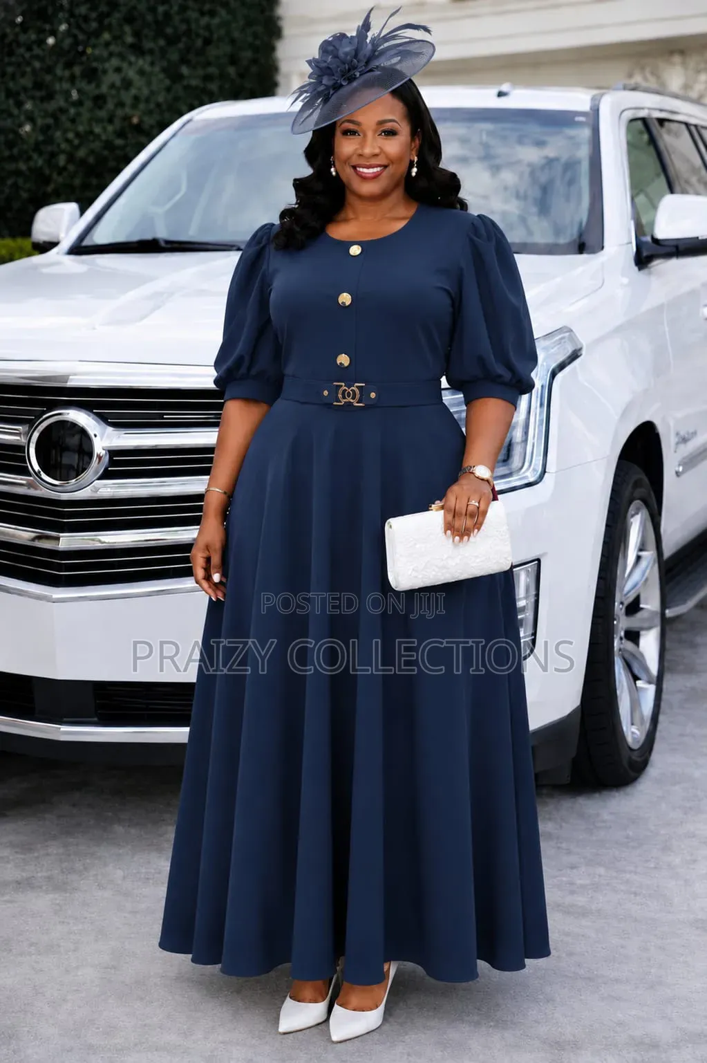 Regal Belted Maxi Dress – Timeless Elegance