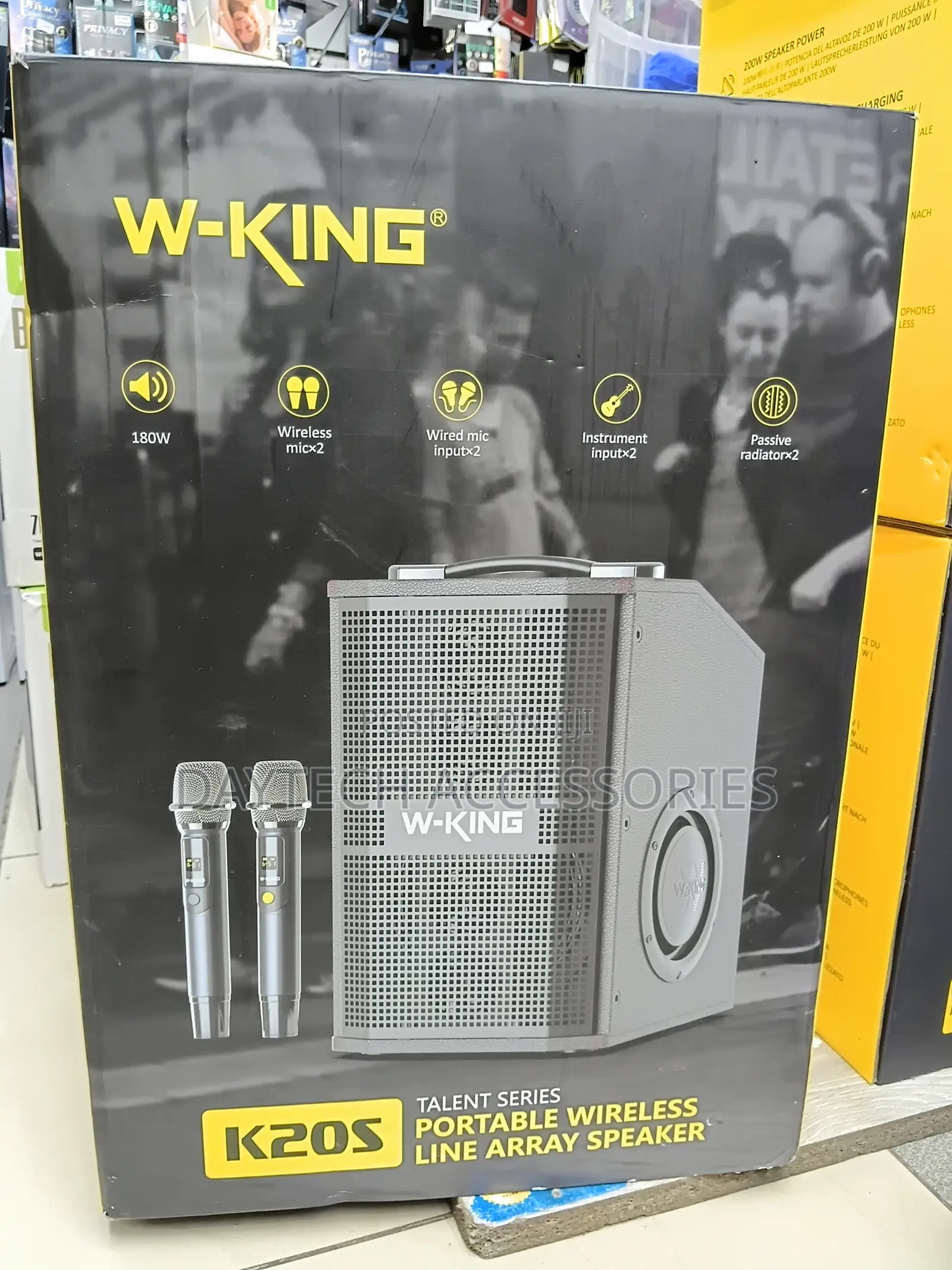 W-King K20s Bluetooth Speaker – Tws, 2 Microphones,