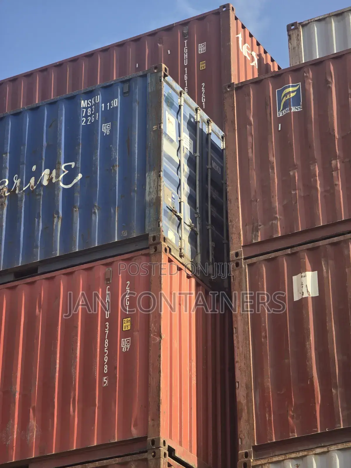20ft Steel Containers Quick Pick Up