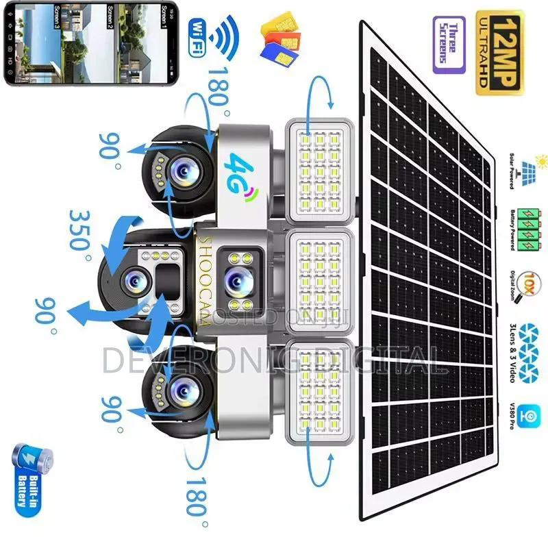 *Jsot Lamp*
*Camera With Solar 4g Simcard