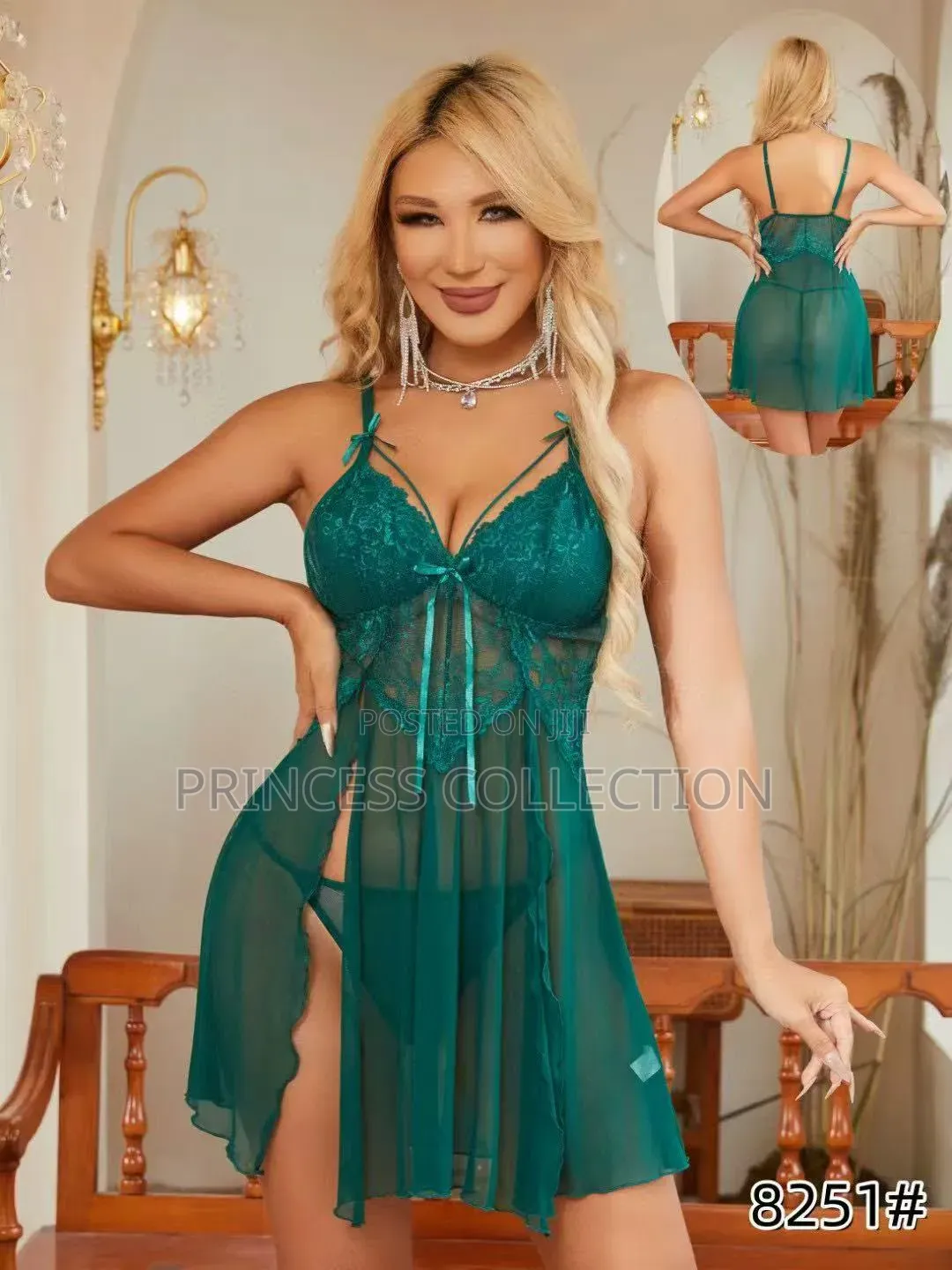 Ladies Cute Laced Night Dress