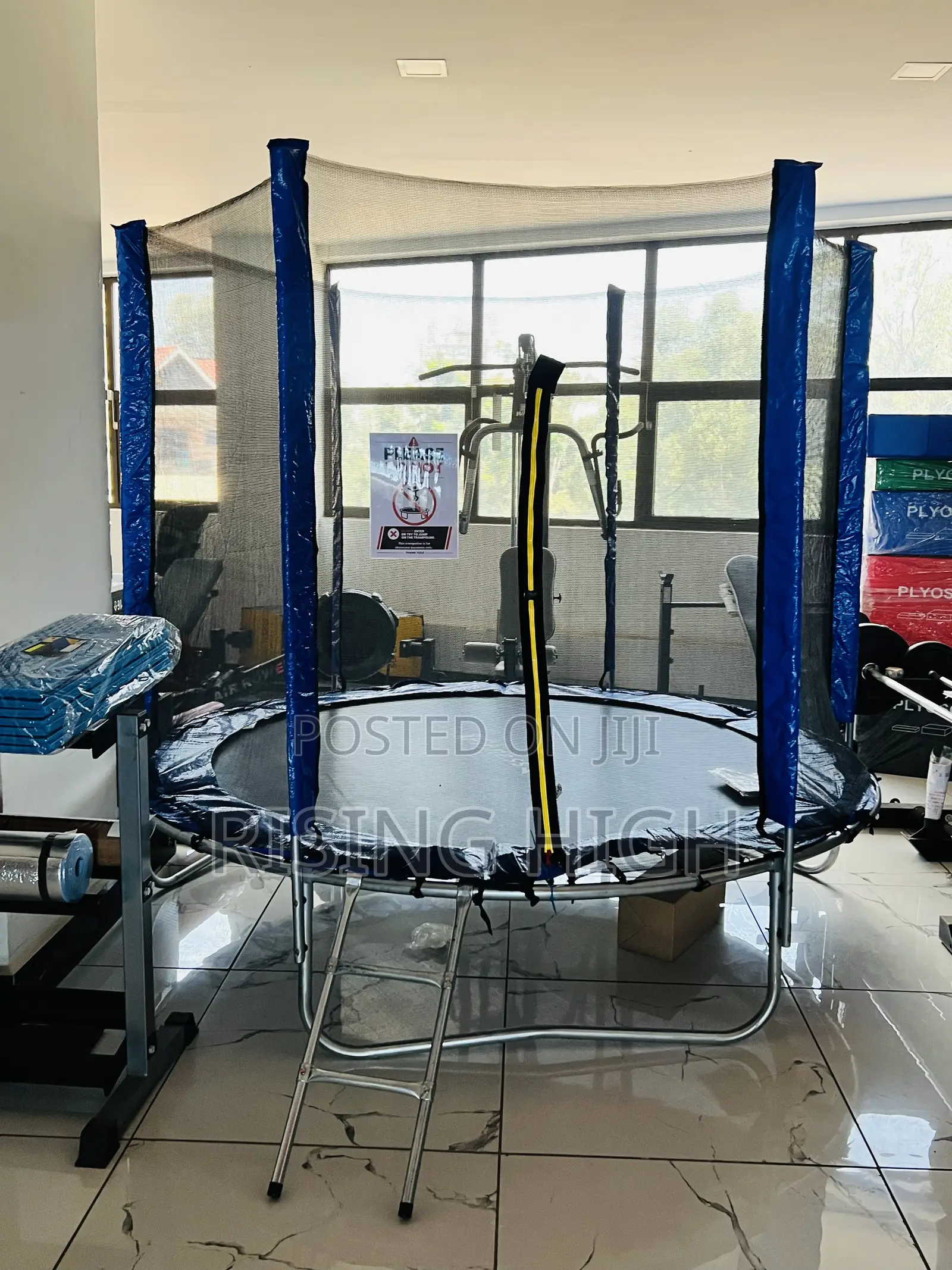 8ft Trampoline Full Safety Enclosure 6/8/10/12/16fts